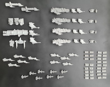 Large Lot of Human Navy Spaceships - compatib...
