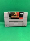 Mortal Kombat SNES Super Nintendo. Authentic. Tested.