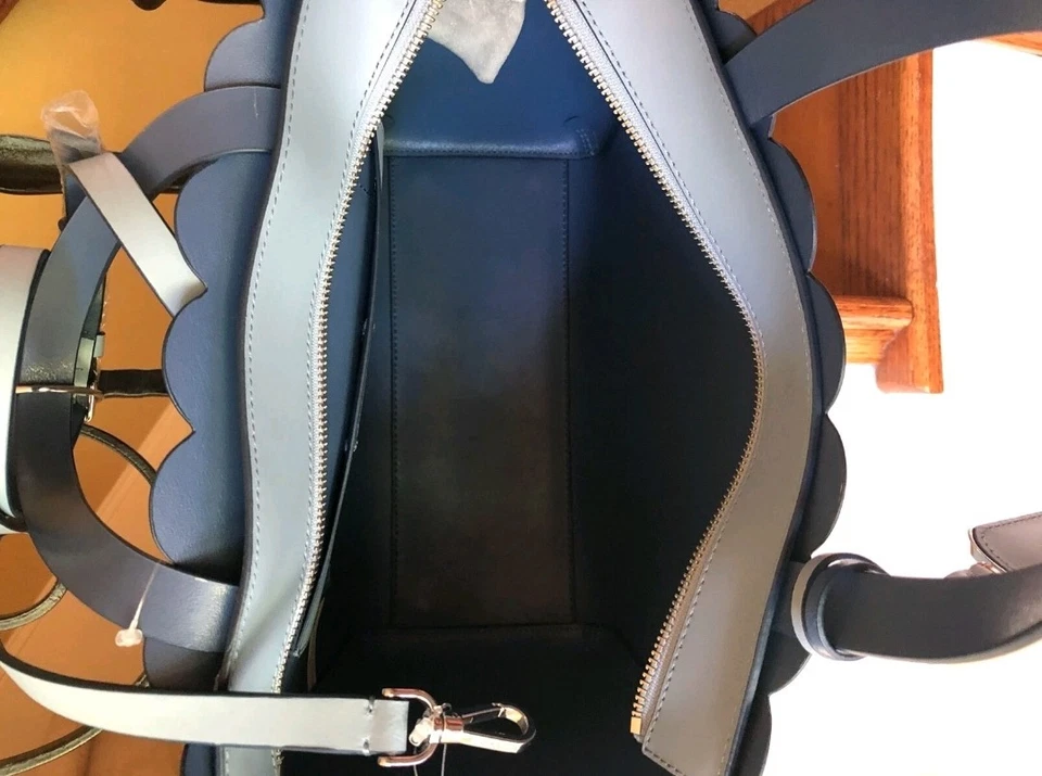 Cartera de Mano Kate Spade NY Magnolia Street Mina en Azul. Nuevo con etiquetas Foto 3 de 4