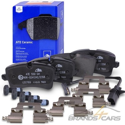 ATE CERAMIC BREMSBELÄGE BREMSKLÖTZE MIT WARNKONTAKT HINTEN FÜR AUDI A6 C7 A7 4G