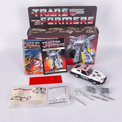 Transformers Prowl Complete G1 Vintage MIB In Box Autobot Car
