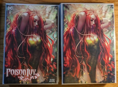 POISON IVY #1 KENDRICK ''KUNKKA'' LIM EXCLUSIVE TRADE VIRGIN SET DC COMICS