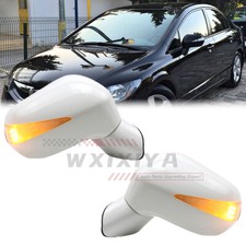 2x Side Door Mirror For Honda Civic Fa1 Fd1 Fd2 06-11 W Turn Light Lamp 5 Pin 2x Side Door Mirror For Honda Civic Fa1 Fd1 Fd2 06-11 W Turn Light Lamp 5 Pin