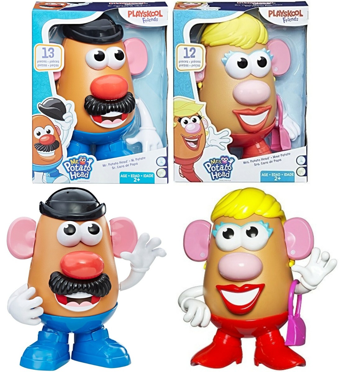Playskool Friends! Mr. & Mrs. Potato Head Classic Retro Toys