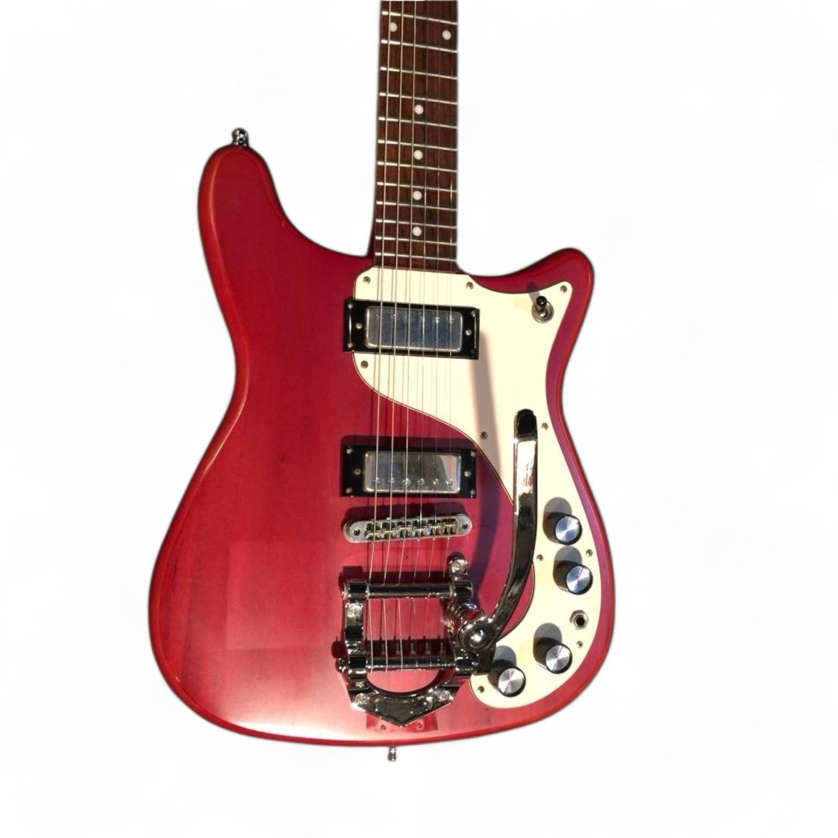 美品 Epiphone Wilshire '66 WORN CHREEY Epiphone Wilshire '66 Worn Cherry Mini HH Bigsby Modified