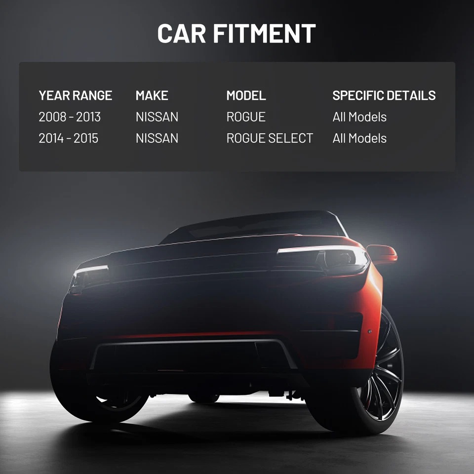 12pc Front End Suspension Kit for 2008-2013 Nissan Rogue 2014-2015 Rogue Select - Image 3 of 4