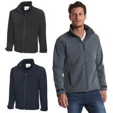 Premium Soft Shell Jacket Unisex Waterproof 10000mm Windproof Warm Micro Fleece