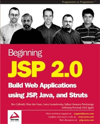 BEGINNING JSP 2.0 By Ben Galbraith & Peter Den Haan *Excellent Condition*