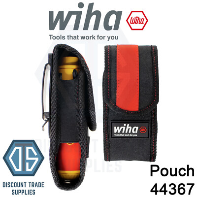 WIHA 44367 leere Gürteltasche für SpeedE Holder Case Clip On und SlimBits Halter