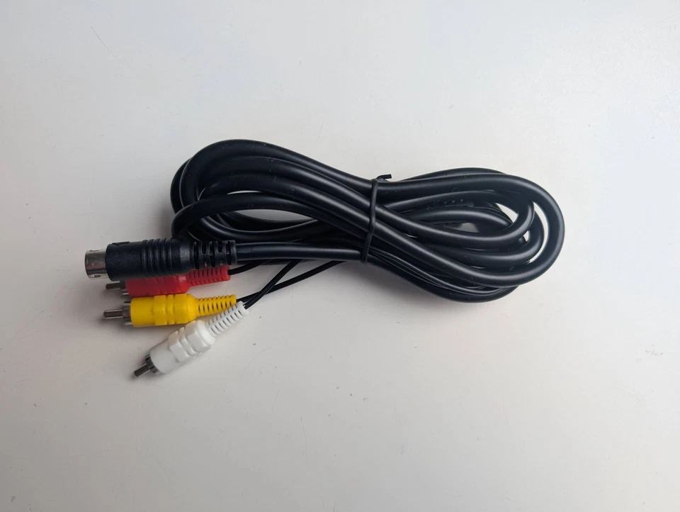 AV Chinch Audio Video Kabel Cable für Sega Mega Drive II 2 MD2 Sega Genesis 2