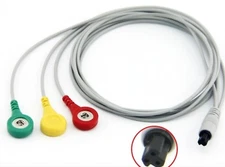 Electrode Lead Wire Use On Prince 180B & PC 80B Portable ECG Monitor