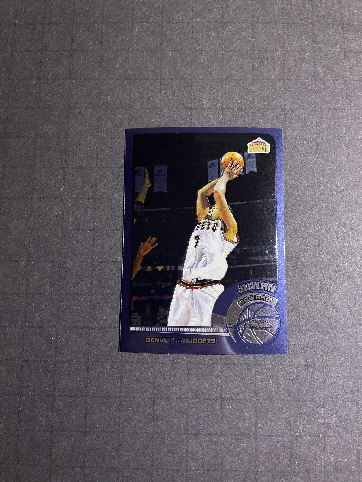 2002-03 Topps Chrome Juwan Howard Card #50 - Denver Nuggets