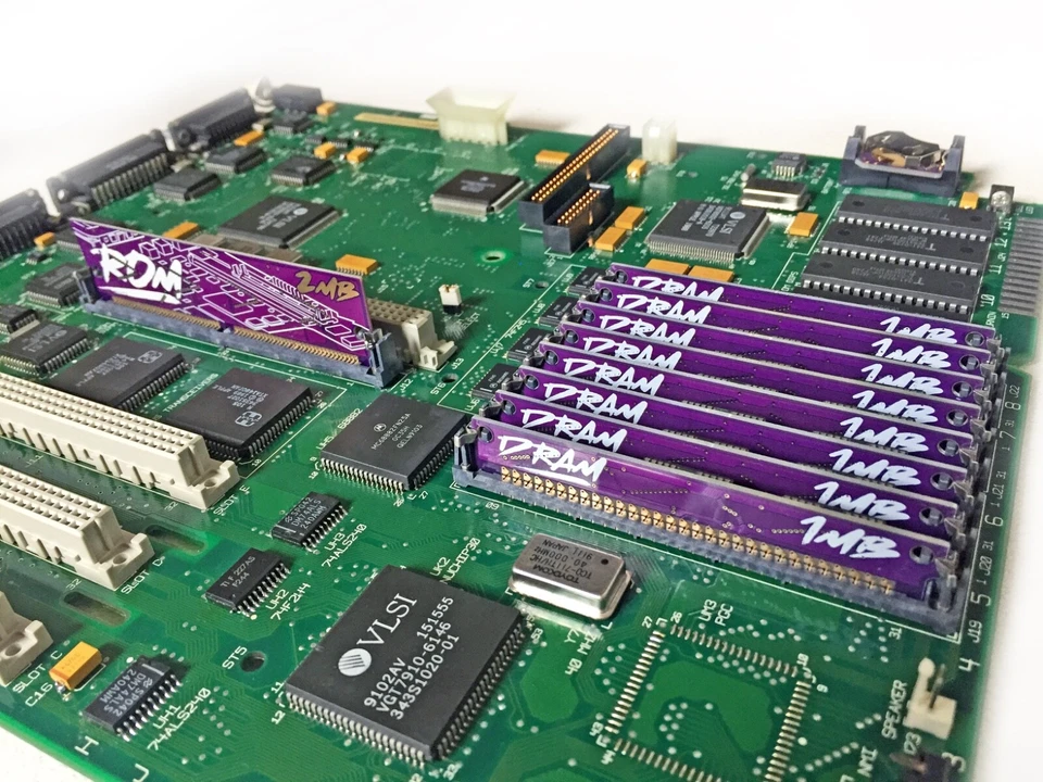 4pcs PurpleRAM new 4MB kit (4x1MB) 60ns 30pin SIMM low profile memory modules - Image 4 of 4