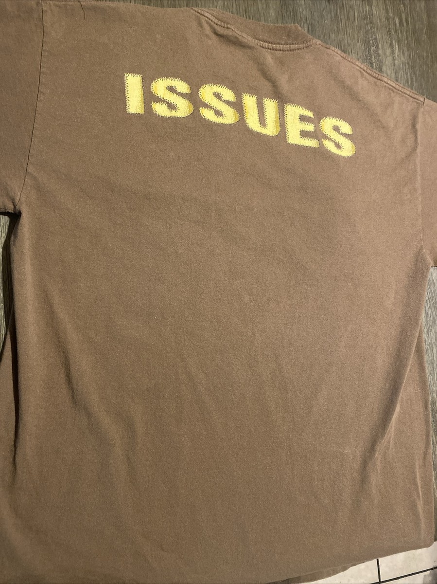 Korn 1999 Vintage Issues Tour T-shirt Giant Tultex Tag XL Korn 1999 Vintage Issues Tour T-shirt Giant Tultex Tag XL