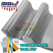 【One Way Vision】 Black Perforated Print Media Vinyl Window Sticker Sheet Film