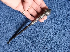 Antique 1903 Silver Handled Button Hook by James Deakin (AT60)