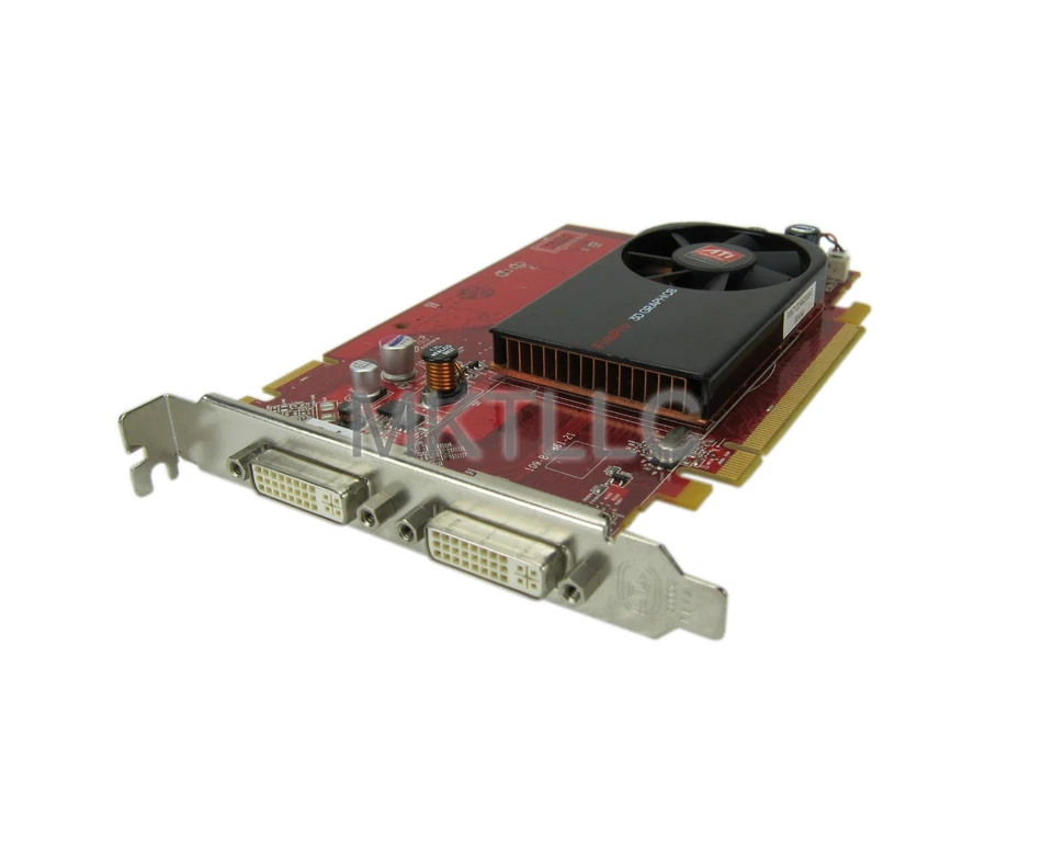 HP ATI FirePro V3700 256MB Dual DVI PCI-e Video Card 508279-001 519291-001 - Image 2 of 4
