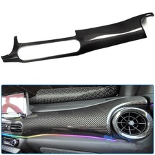 Glänzend Kohlefaser Zentrales Dashboard-Panel für Hyundai Kona N N Line 2021+