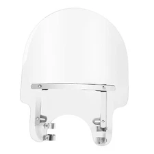 Windscreen Windshield W/ 39mm Clamps Fit For Harley Dyna Sportster 883 1200 XL