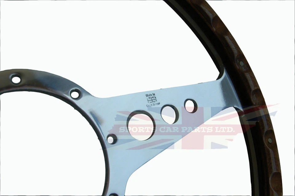 Nuevo Volante y Adaptador Madera Moto-Lita 15" Triumph Stag 1970-77 Moto Lita Foto 2 de 3