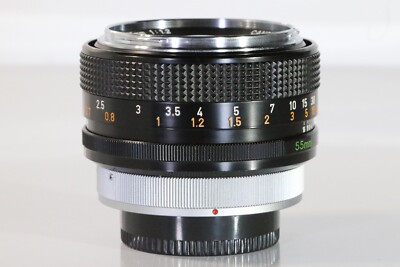 Top Mint] CANON FD 55mm F1.2 Chrome Nose “O” Lens MF Standard from