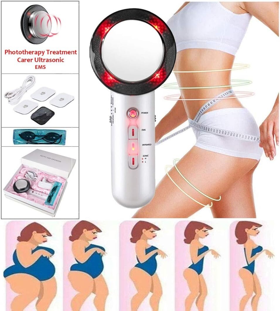 Rimodella il Tuo Corpo con il Massaggiatore 3 in 1 EMS e Ultrasuoni