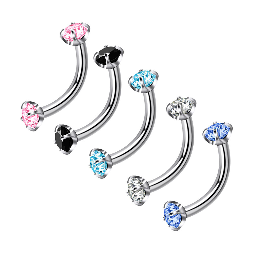 OUFER Body Piercing 16G Rook Earring 316L Stainless Steel