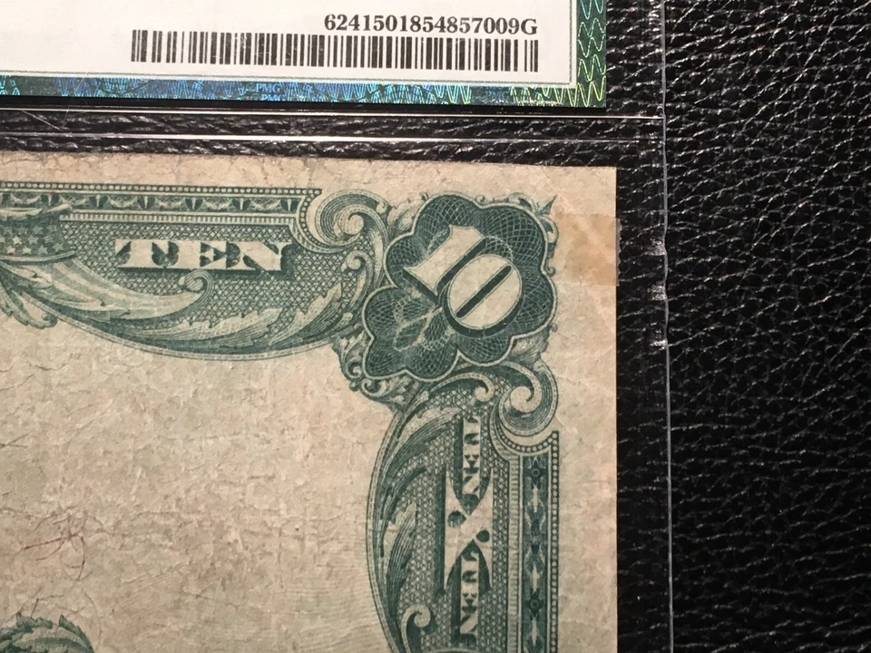 National bank note Oxford PA PMG 15 f Tape repair not on the market often - Image 3 of 3