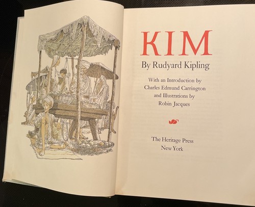 Kim by Rudyard Kipling Heritage Press - Picture 3 of 4