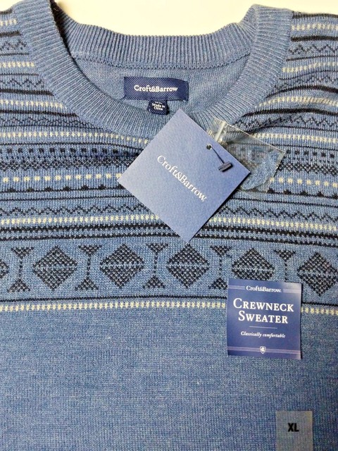 croft and barrow mens sweaters
