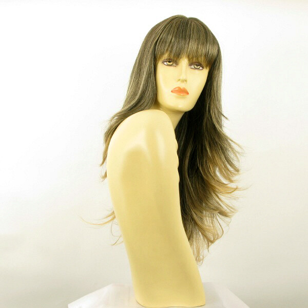 Perruque longue Virginie 1BT24B pour camoufler la perte de cheveux avec style