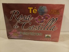 TE DE ROSA DE CASTILLA ROSE PETAL TEA 25 Bags Digestivo, Empacho, Dolor Estomago