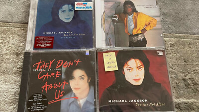 Michael Jackson 4 x CD´s Limiied Edition , Liberian Girl,You are not Alone,