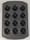 Wilton Non-Stick Aluminum Mini Fluted Tube Bundt Cake Pan 12-Cavity Gently Used