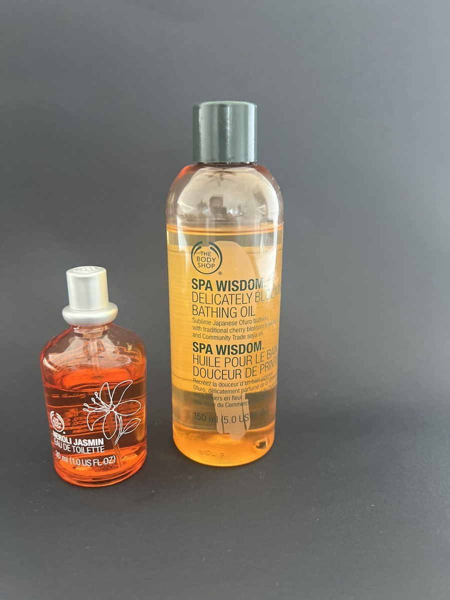 The Body Shop neroli jasmine toilette Spa Wisdom, Delicate