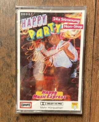 Happy Party - Happy Music Express MC Kassette Cassette Tape - Neu & Verschweißt
