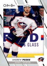 2023-24 O-Pee-Chee #409 Andrew Peeke Columbus Blue Jackets