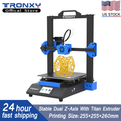 New Tronxy XY-3 SE Lattice Glass Plate Auto leveling Dual Z-Axis DIY 3D Printer