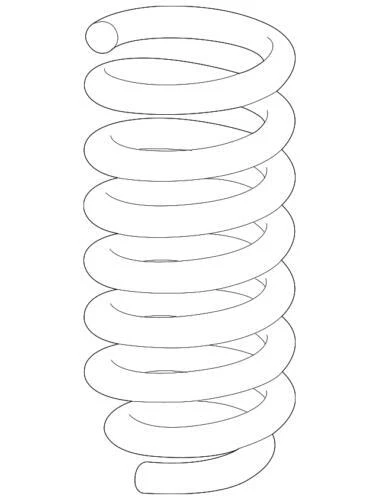 Resorte para Ford (N/P JL3Z-5310-D)