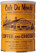 Cafe Du Monde Coffee Chicory, 15 Ounce Ground Can