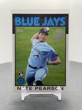 Nate Pearson 2021 Topps RC '1986' 35th Anniversary 86B-69 Toronto Blue Jays