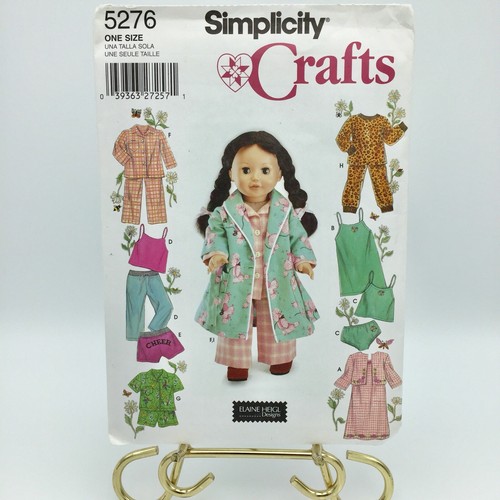 NEW Lot Of 3 Clothing Patterns 18 In Doll McCalls Simplicity Butterick Uncut FF - Picture 5 of 10