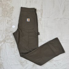 Carhartt Carpenter Pants Khaki W28 L32 Relaxed Fit Workwear