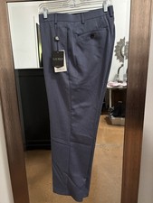 Lauren Ralph Lauren Men  s Ultra flex Classic Fit Dress Pants Sz 40x30 Slate Blue