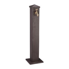 Colonna erogatore acqua fontana da appoggio giardino fontana antica 91 cm alluminio
