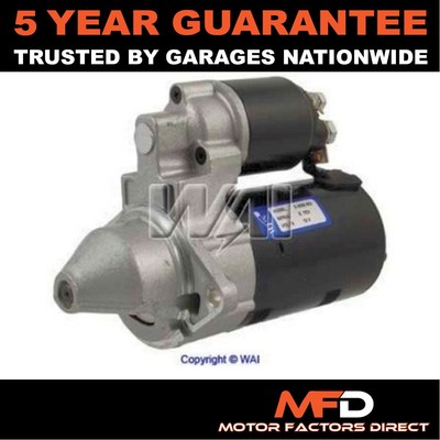 Fits Vauxhall Zafira 1999-2005 Astra 1998-2005 1.6 1.8 MFD Starter Motor