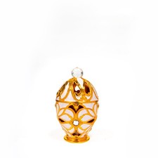 LTC Al Haramain Cream Enamel Gold Crystal Burner GIB023