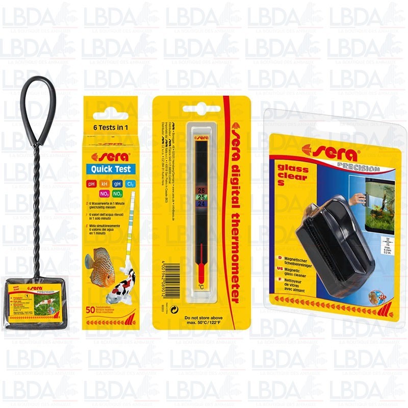 Kit d'accessoires SERA Scaper Cube pour l'aménagement complet de votre nano aquarium de 48 litres