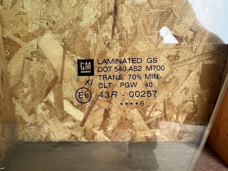 Nuevo vidrio de puerta delantera del lado del conductor OEM para modelos Buick LaCrosse 2010-2016 Foto 4 de 4