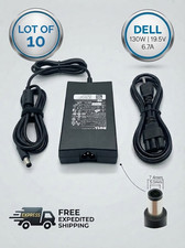10-Pack Dell 130W 19.5V 6.7A Adapter Charger 7.4mm Pin DA130PE1-00 JU012 Power
